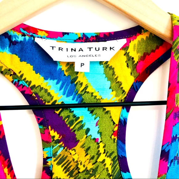 Trina Turk | Colorful Racerback Tank - Picture 2 of 4